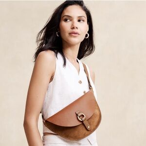 Banana Republic Leather Belt Bag